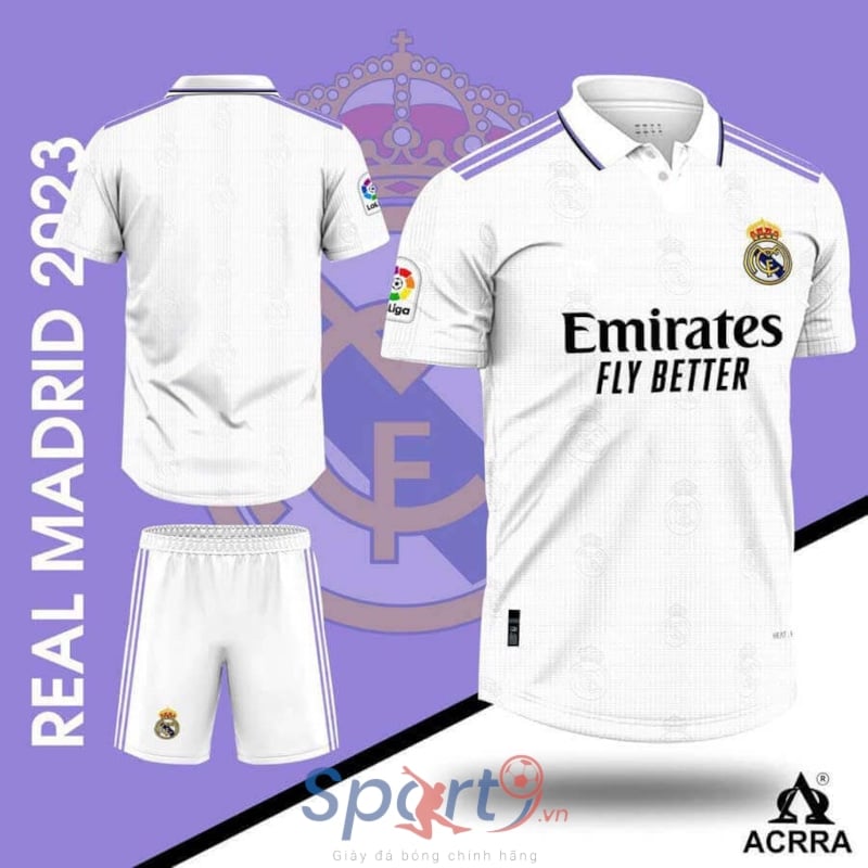 BỘ QUẦN ÁO BÓNG ĐÁ REAL MADRID
