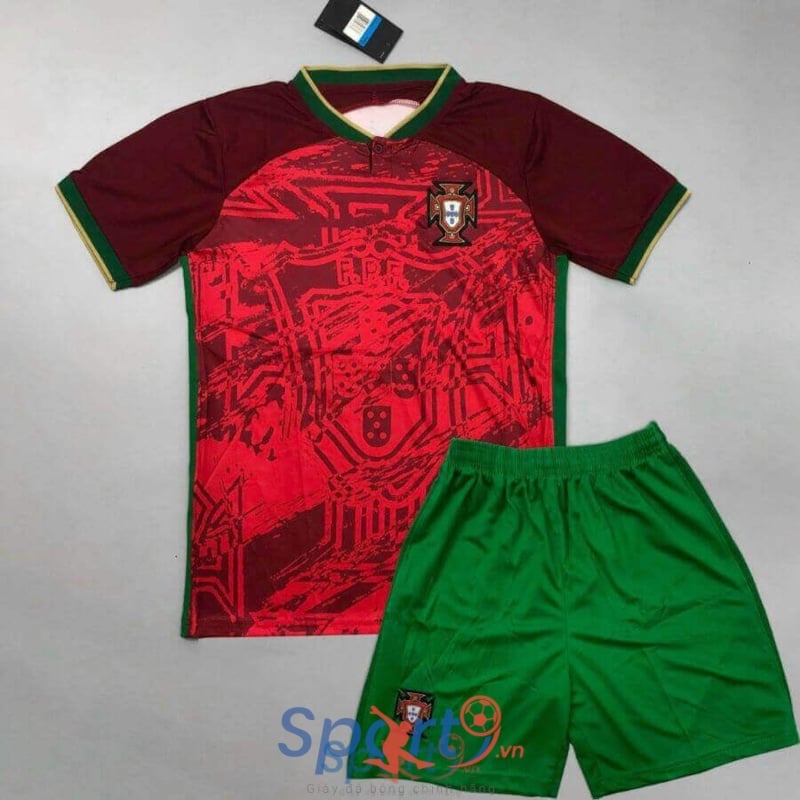 BỘ QUẦN ÁO BÓNG ĐÁ  ĐỘI TUYỂN QUỐC GIA BỒ ĐÀO NHA
