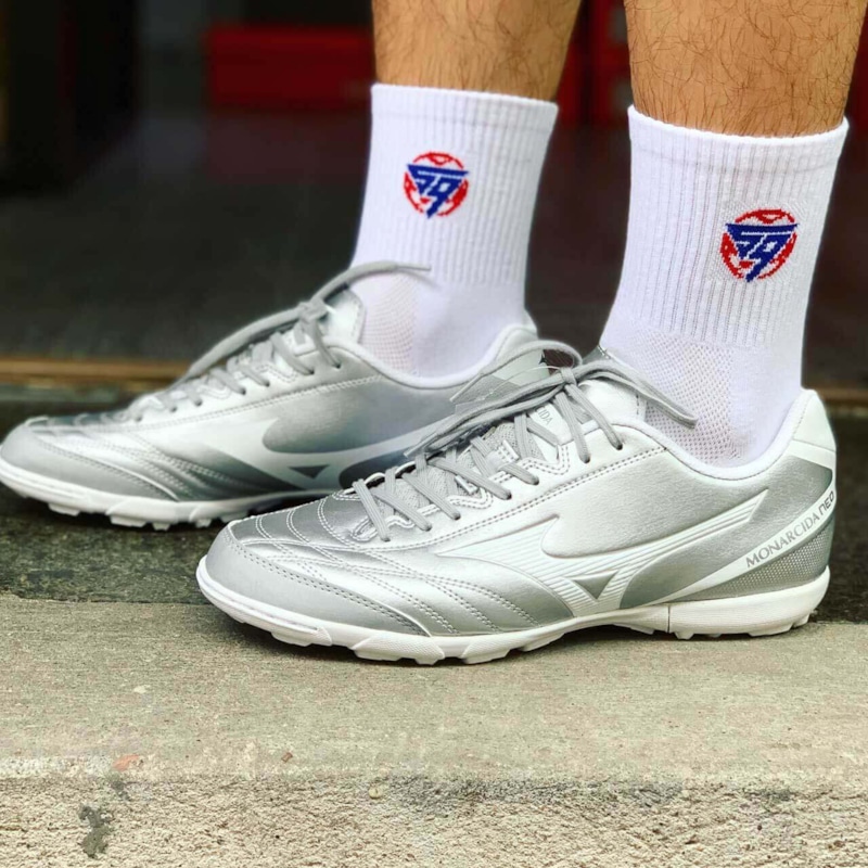 Mizuno Monarcida Neo Sala Select TF Q1GB212203 - Bạc Trắng