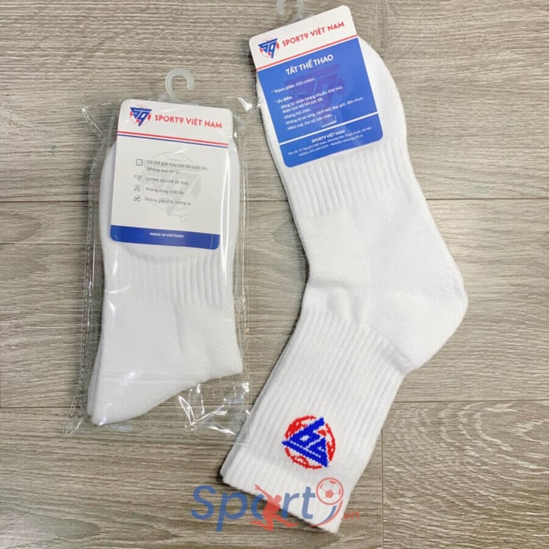 Tất bóng đá logo Sport9	