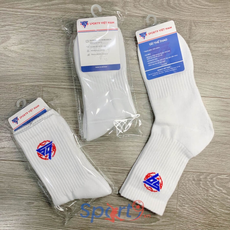 Tất bóng đá logo Sport9	