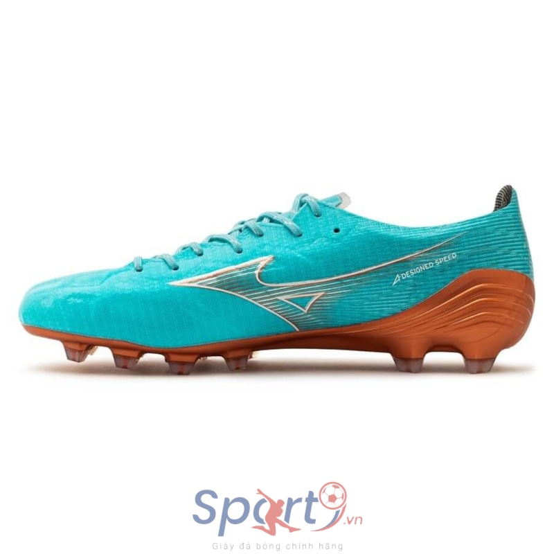 Mizuno Alpha Elite FG Azure Blue - Blue/White/Copper