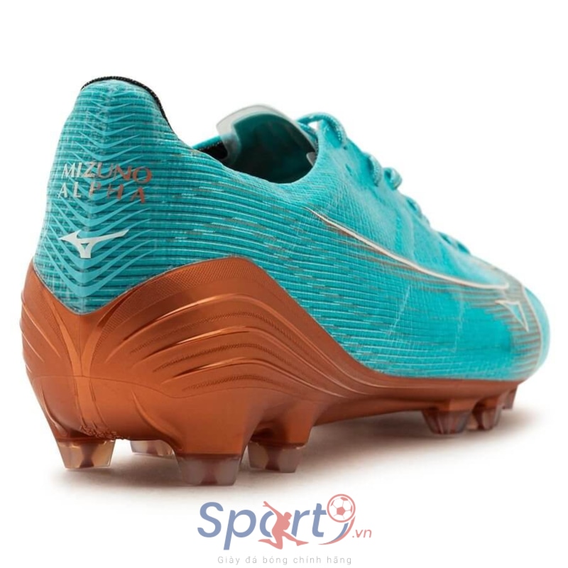 Mizuno Alpha Elite FG Azure Blue - Blue/White/Copper
