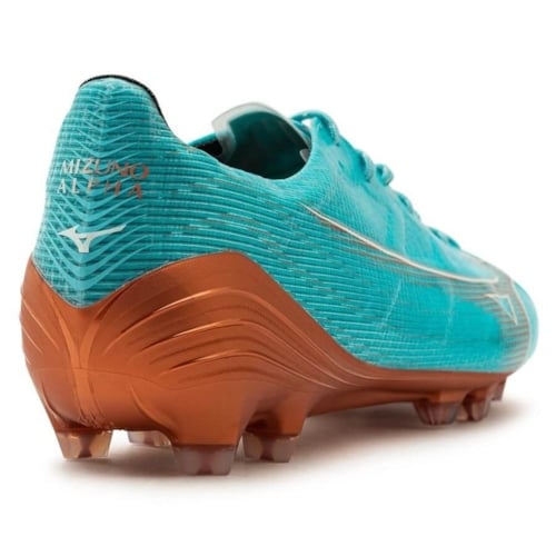 Mizuno Alpha Elite FG Azure Blue - Blue/White/Copper