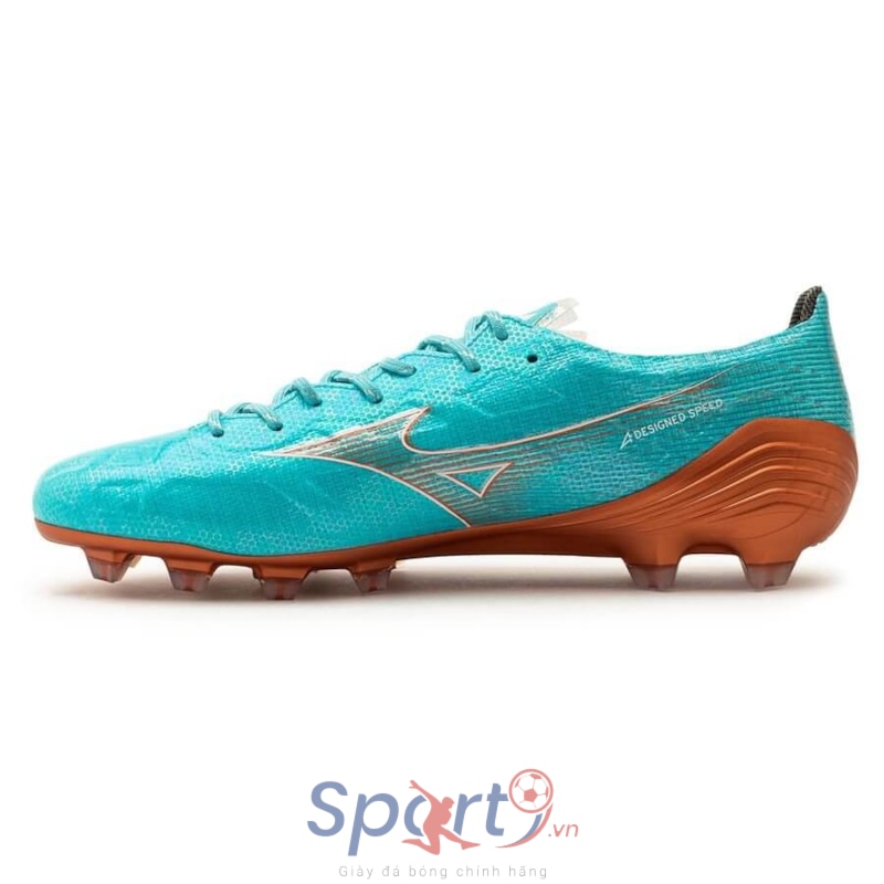 Mizuno Alpha Made in Japan FG Azure Blue - Blue/White/Copper