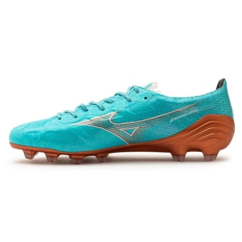 Mizuno Alpha Made in Japan FG Azure Blue - Blue/White/Copper