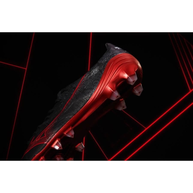 Mizuno Alpha Made in Japan FG Sergio Ramos 4 Vol. II - Black/High Risk Red LIMITED EDITION