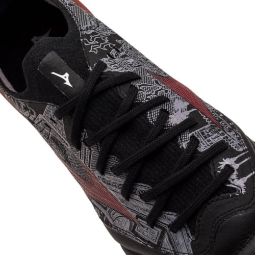 Mizuno Morelia Neo lll Beta Elite FG Sergio Ramos 4 Vol. II - Black/High Risk Red LIMITED EDITION