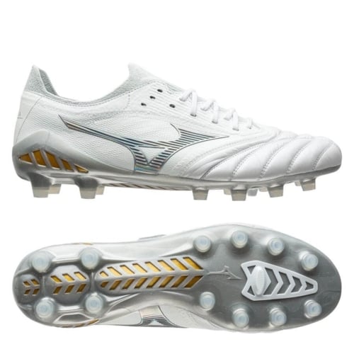 Mizuno Morelia Neo III Beta Made in Japan FG Shining - White/Cool Grey