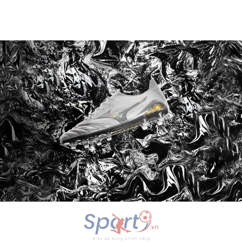 Mizuno Morelia Neo III Beta Made in Japan FG Shining - White/Cool Grey