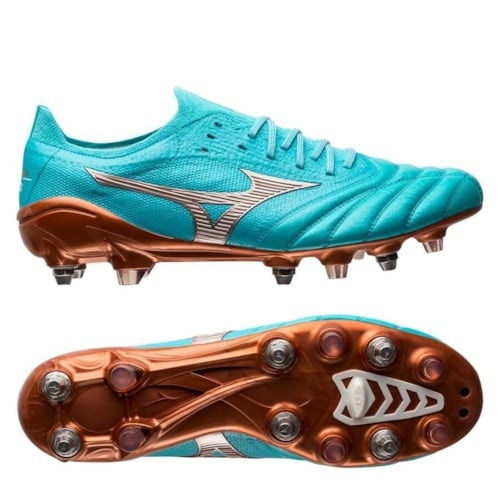 Mizuno Morelia Neo III Beta Made in Japan SG Azure Blue - Blue/Silver