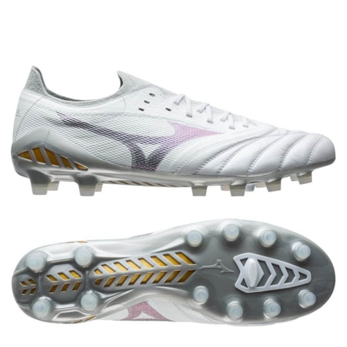 Mizuno Morelia Neo lll Beta Elite FG Shining - White/Cool Grey