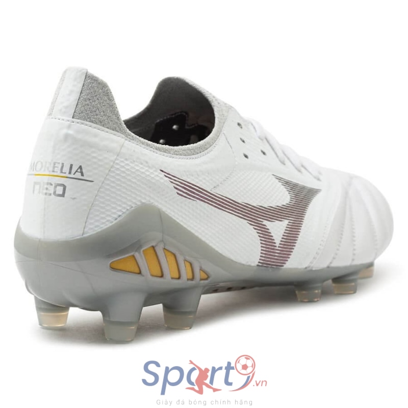 Mizuno Morelia Neo lll Beta Elite FG Shining - White/Cool Grey