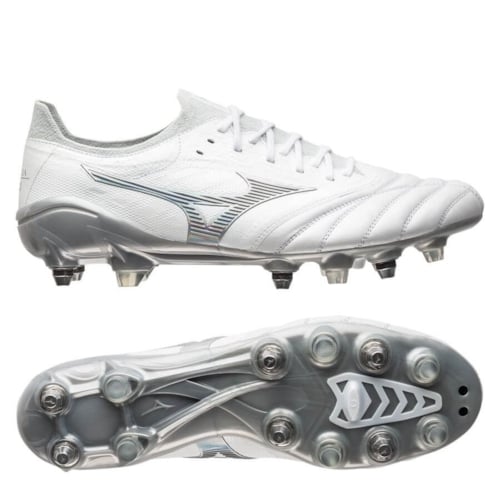 Mizuno Morelia Neo III Beta Made in Japan SG Shining - White/Cool Grey