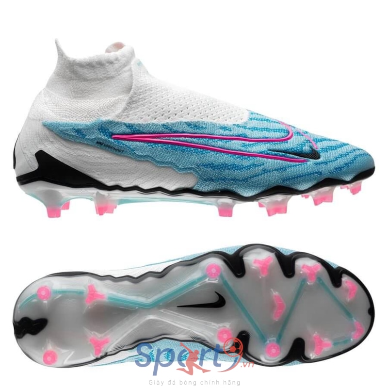 Nike Phantom GX Elite DF FG Blast - Baltic Blue/Pink Blast/White/Laser Blue