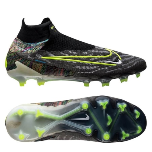 Nike Phantom GX Elite Fusion DF FG Link - Black/Volt/White/Blue Glow