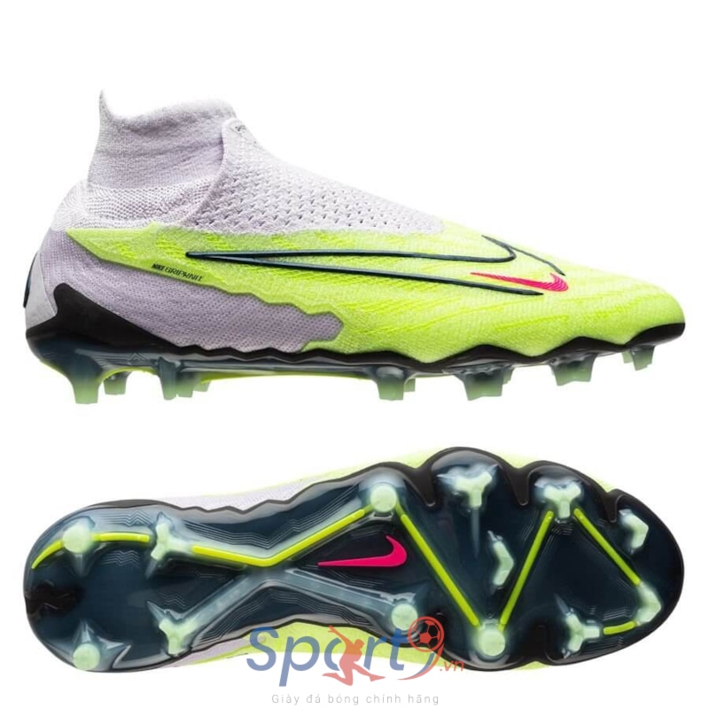 Nike Phantom GX Elite DF FG Luminous - Barely Volt/Gridiron/Barely Grape