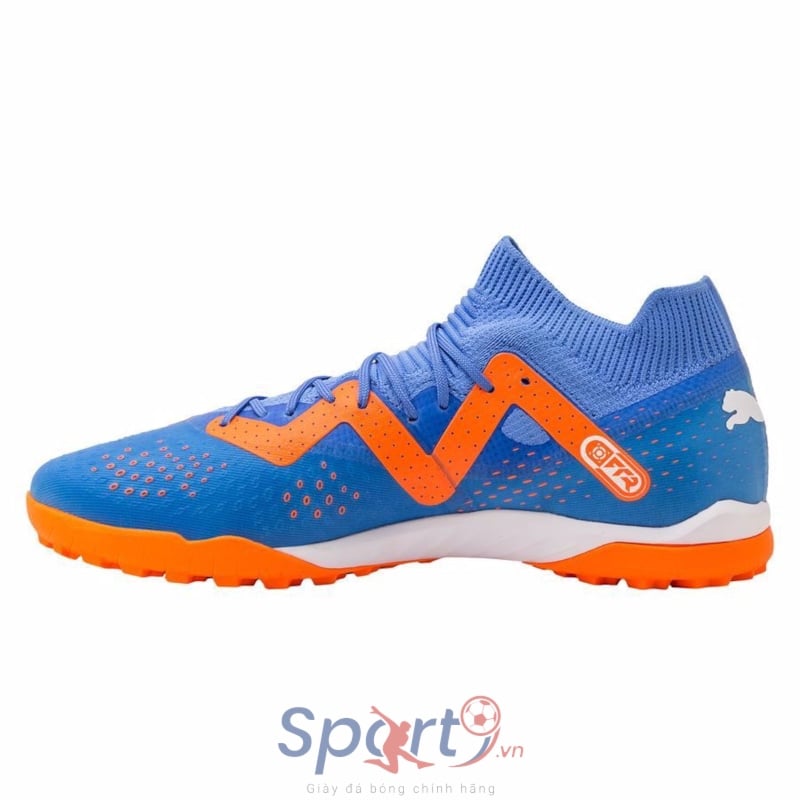 PUMA Future Match TT Supercharge - Blue Glimmer/PUMA White/Ultra Orange