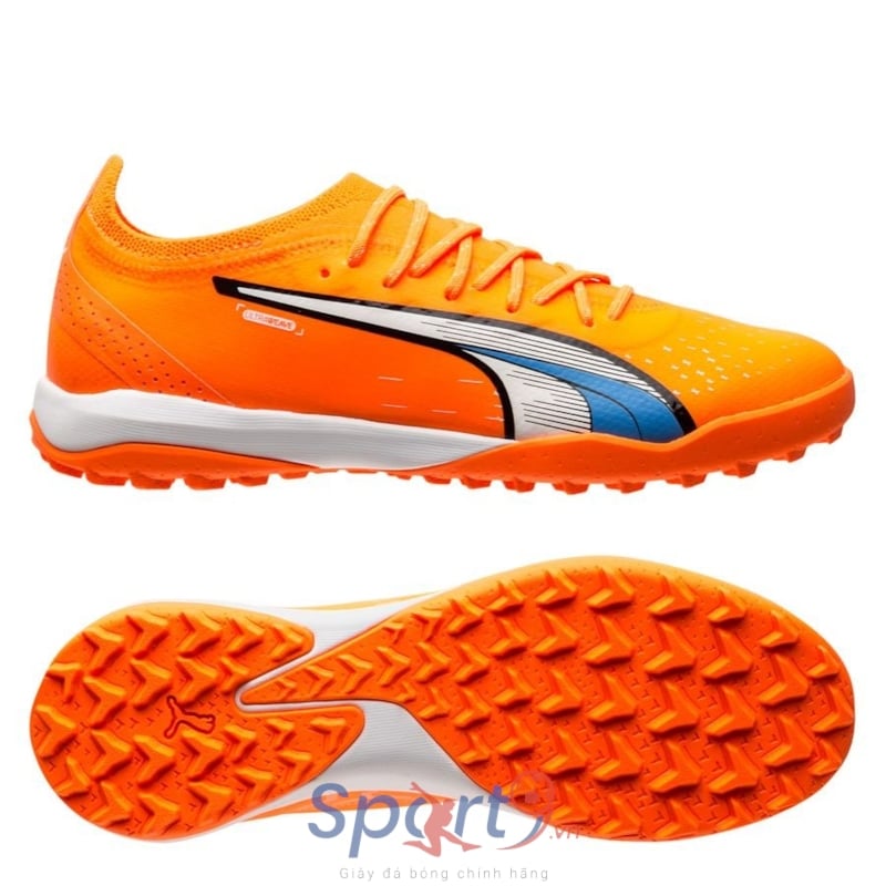 PUMA Ultra Ultimate Cage TT Supercharge - Ultra Orange/PUMA White/Blue Glimmer