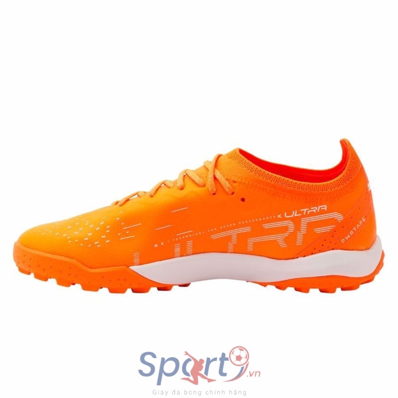 PUMA Ultra Ultimate Cage TT Supercharge - Ultra Orange/PUMA White/Blue Glimmer