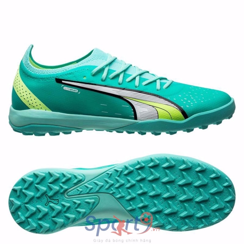 PUMA Ultra Ultimate Cage TT Pursuit - Electric Peppermint/PUMA White/Fast Yellow