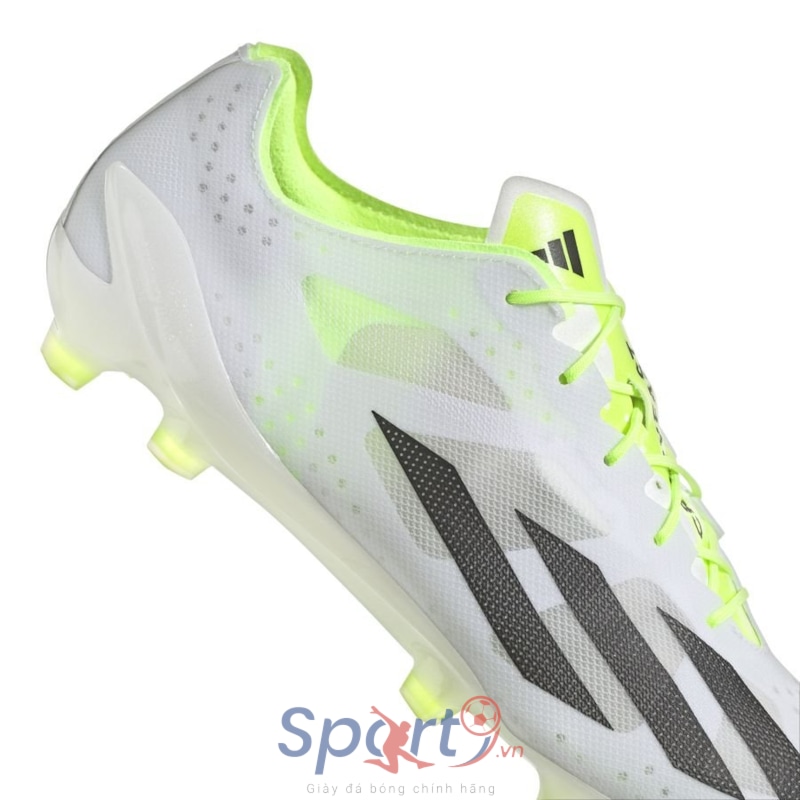 adidas X Crazyfast + FG Crazyrush - Footwear White/Core Black/Lucid Lemon