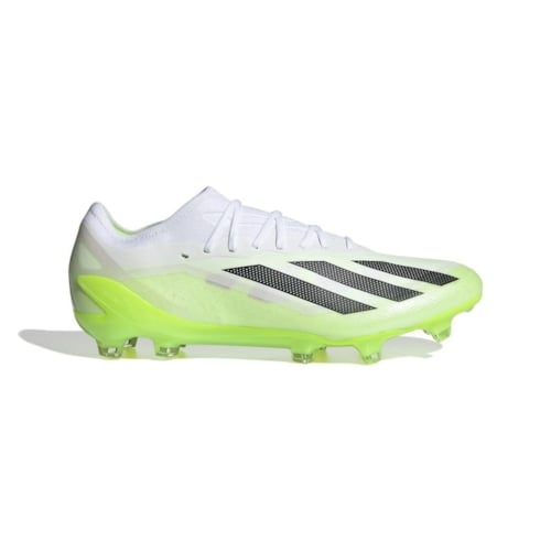 adidas X Crazyfast .1 FG Crazyrush - Footwear White/Core Black/Lucid Lemon