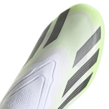 adidas X Crazyfast .1 Laceless FG Crazyrush - Footwear White/Core Black/Lucid Lemon
