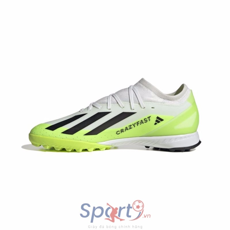 adidas X Crazyfast .3 TF Crazyrush - Xanh/Trắng - ID9337
