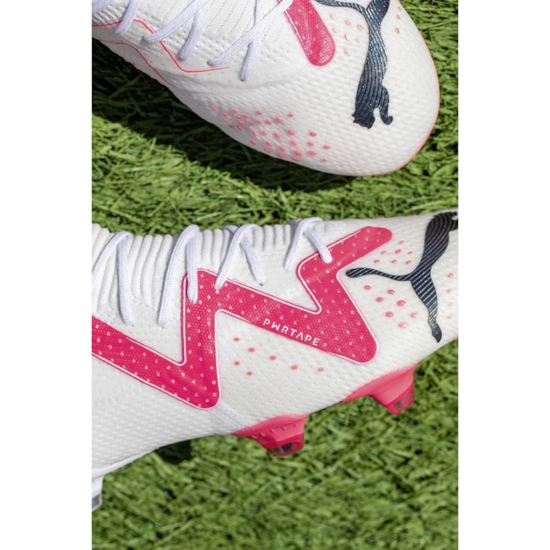 PUMA Future Ultimate FG/AG Breakthrough - PUMA White/PUMA Black/Fire Orchid