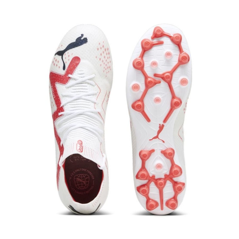 PUMA Future Ultimate MG Breakthrough - PUMA White/PUMA Black/Fire Orchid