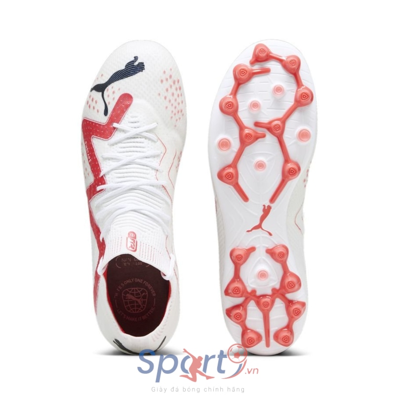 PUMA Future Ultimate MG Breakthrough - PUMA White/PUMA Black/Fire Orchid