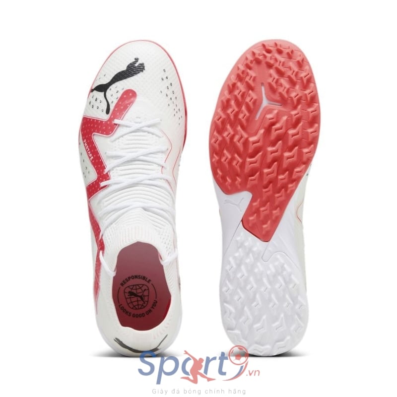 PUMA Future Ultimate Cage TT Breakthrough - PUMA White/PUMA Black/Fire Orchid