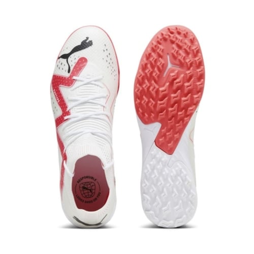 PUMA Future Ultimate Cage TT Breakthrough - PUMA White/PUMA Black/Fire Orchid