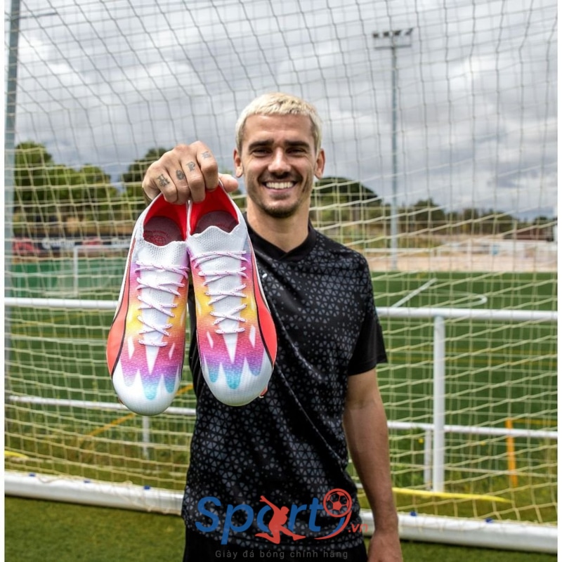 PUMA Ultra Ultimate FG/AG Breakthrough - PUMA White/PUMA Black/Fire Orchid