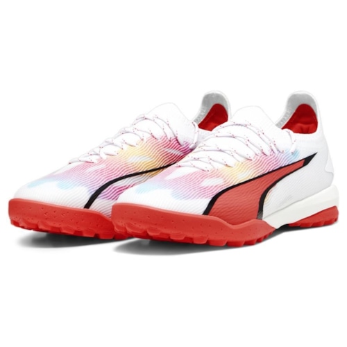 PUMA Ultra Ultimate Cage TT Breakthrough - PUMA White/PUMA Black/Fire Orchid