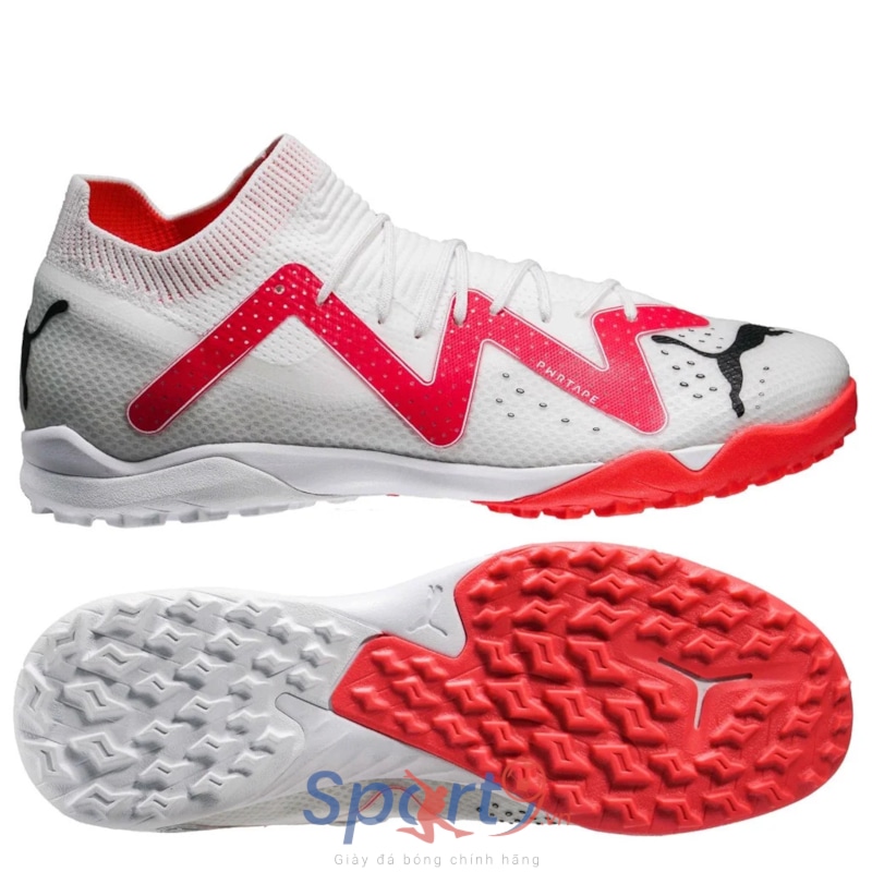 PUMA Future Ultimate Cage TT Breakthrough - Trắng/Hồng - 107364-01