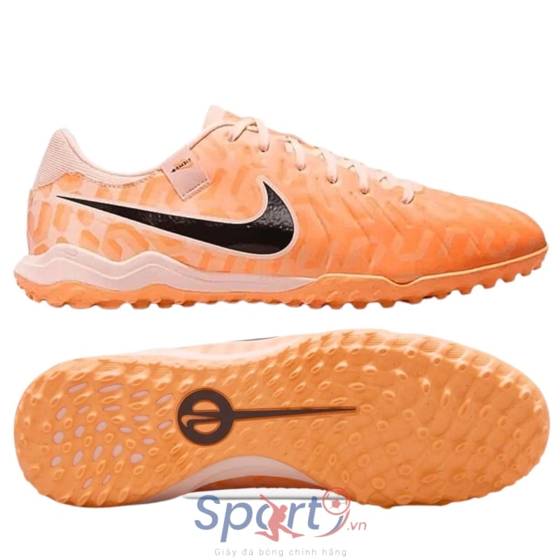 Nike Tiempo Legend 10 Academy TF United - Cam/Đen - DZ3178-800