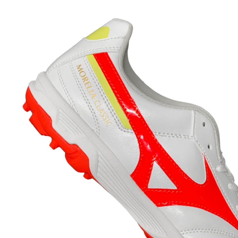 Mizuno Morelia Sala Classic TF - Q1GB230264 - Trắng/Đỏ