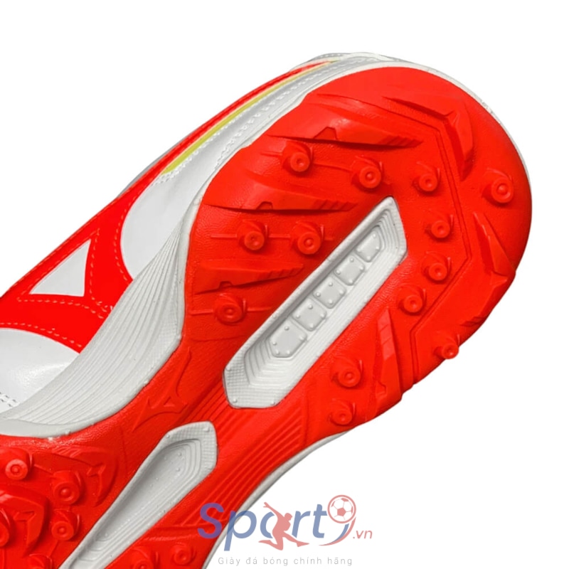 Mizuno Morelia Sala Classic TF - Q1GB230264 - Trắng/Đỏ