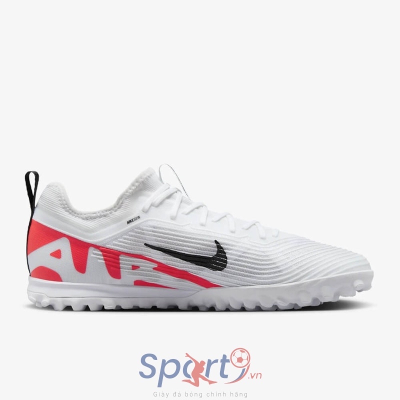 Nike Air Zoom Mercurial Vapor 15 Pro TF - Trắng/Đen/Đỏ - DJ5605-600