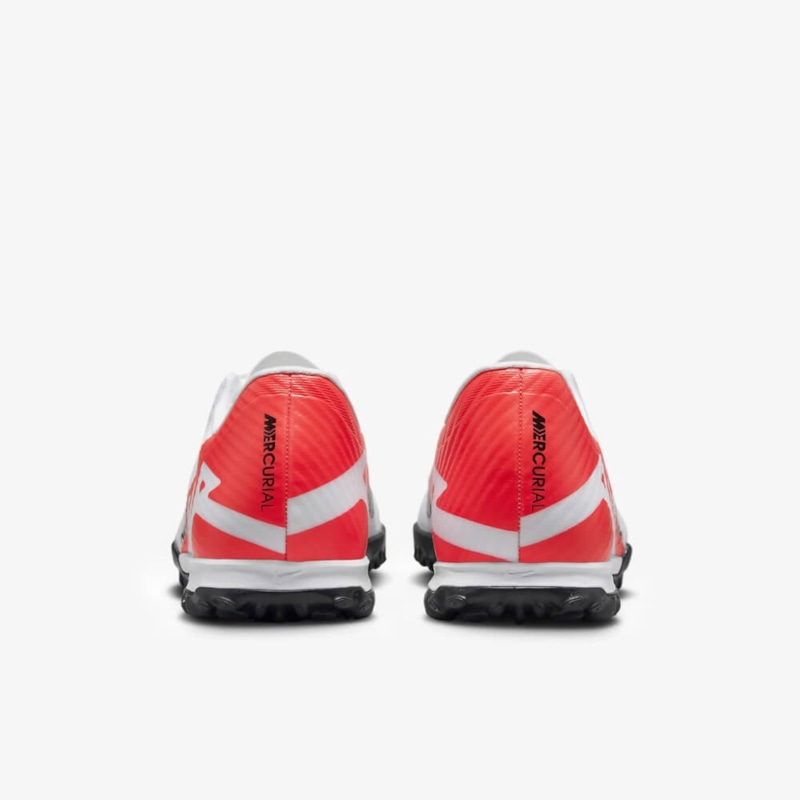 Nike Zoom Mercurial Vapor 15 Academy TF - Trắng/Đen/Đỏ - DJ5635-600
