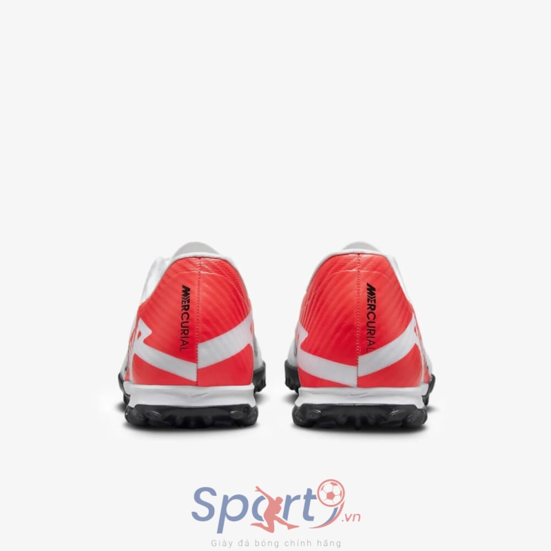 Nike Zoom Mercurial Vapor 15 Academy TF - Trắng/Đen/Đỏ - DJ5635-600