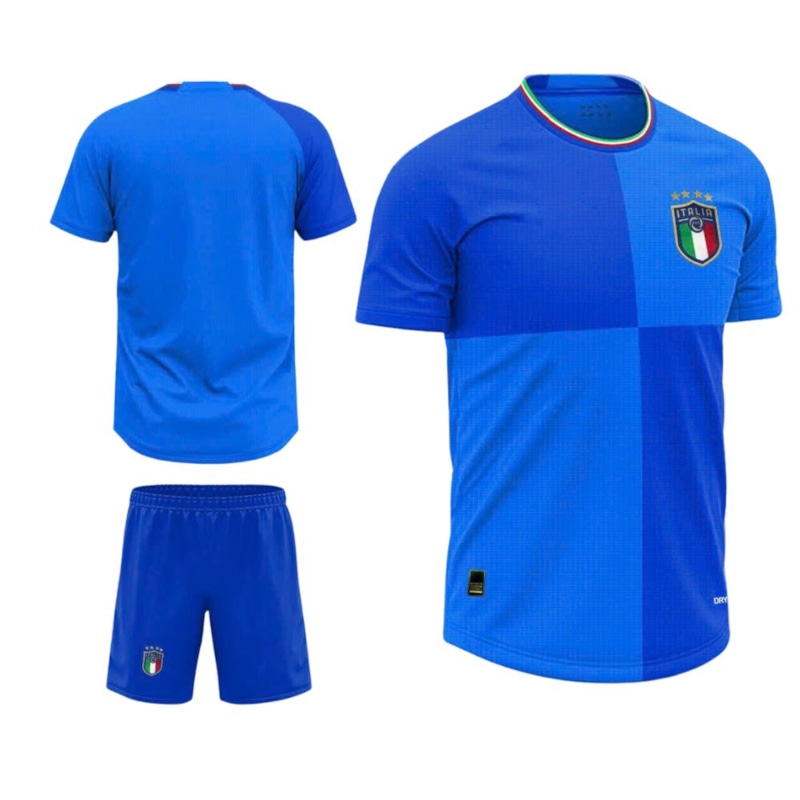 BỘ QUẦN ÁO BÓNG ĐÁ  ĐỘI TUYỂN QUỐC GIA ITALIA WONCUP 2022