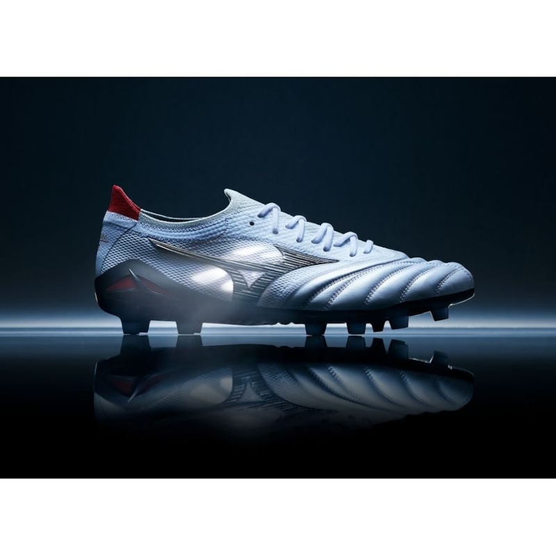 Mizuno Morelia Neo IV Beta Made in Japan FG - White/Black/Chinese Red