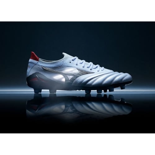 Mizuno Morelia Neo IV Beta Made in Japan FG - White/Black/Chinese Red