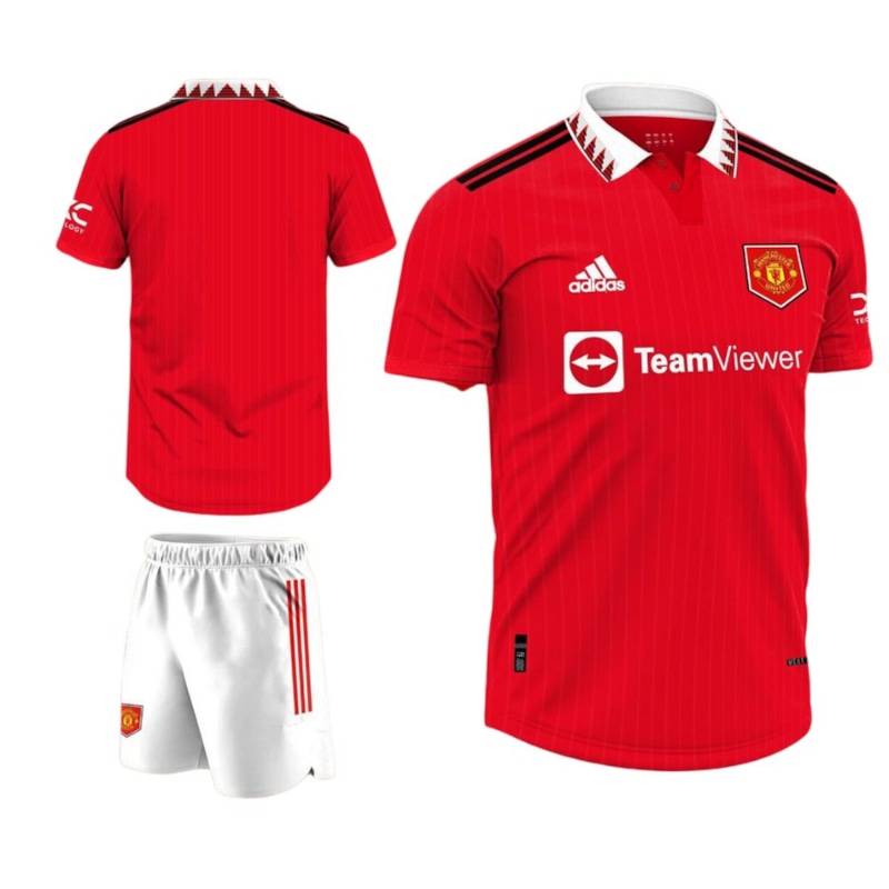 BỘ QUẦN ÁO BÓNG ĐÁ MANCHESTER UNITED MÀU ĐỎ
