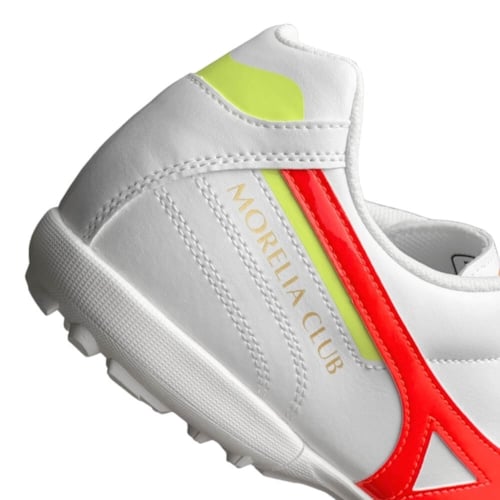 Mizuno Morelia II Club AS TF - Trắng/Đỏ/Vàng - P1GD231664 