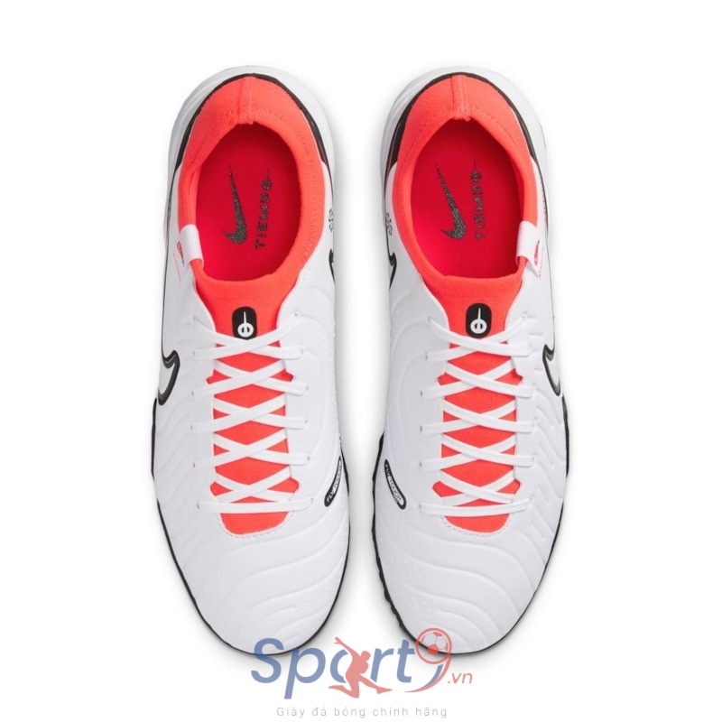Nike Tiempo Legend 10 Pro TF Ready - Trắng/Đen/Đỏ - DV4336-100