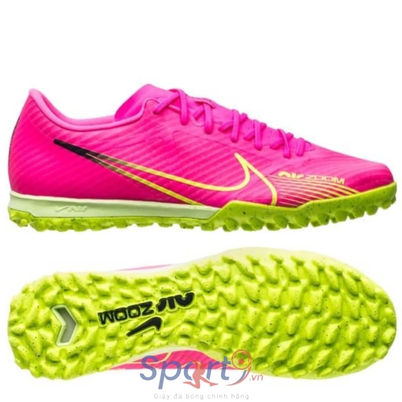 Nike Zoom Mercurial Vapor 15 Academy TF Luminous - Hồng/Xanh - DJ5635-605